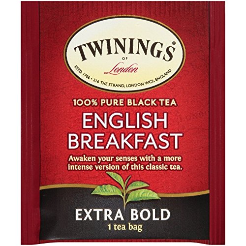 Twinings Extra Bold English Breakfast Individually Wrapped Tea B...