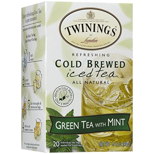 Twinings Green And Mint Cold Brewed Tea - 20 Ct