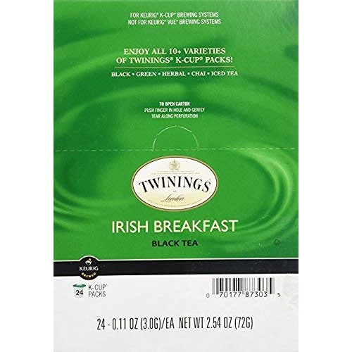 Twinings Irish Breakfast Tea K-Cups 48 Count