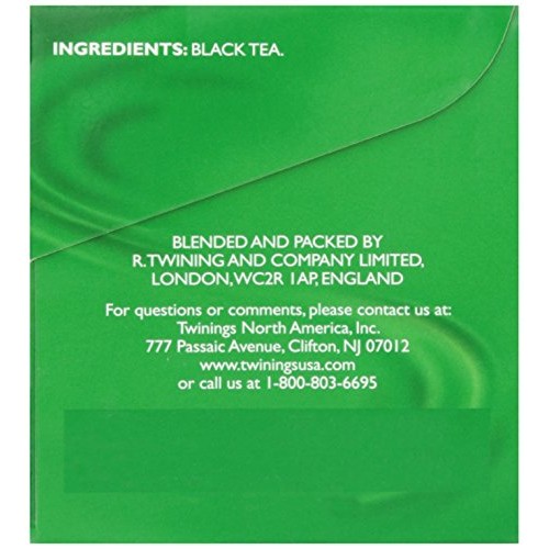 Twinings, Irish Breakfast Tea, Tea Bags, 20 ct