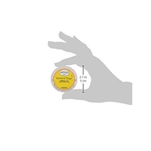 Twinings Lemon And Ginger Herbal Tea, Keurig K-Cups, 48 Count