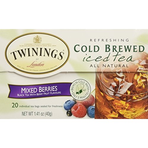 Twinings Mixed Berries Cold Brewed Iced Tea, 20 Ct