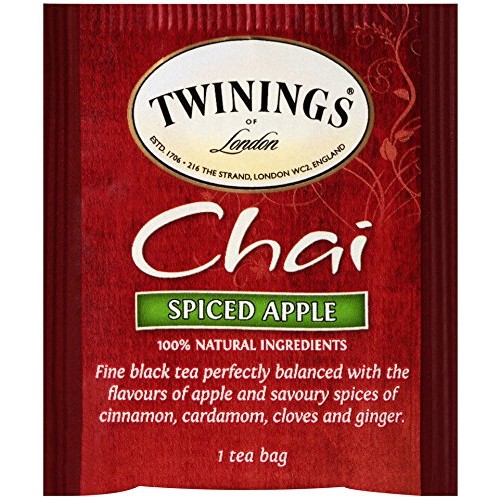 Twinings Of London Chai Spiced Apple, 20 Count Pack Of 6