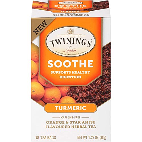 Twinings of London Daily Wellness Tea, Soothe Digestion Supporti...