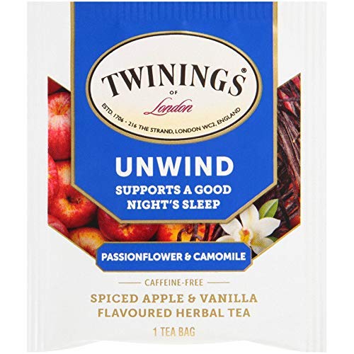 Twinings Of London Daily Wellness Tea, Unwind Sleep Supporting P