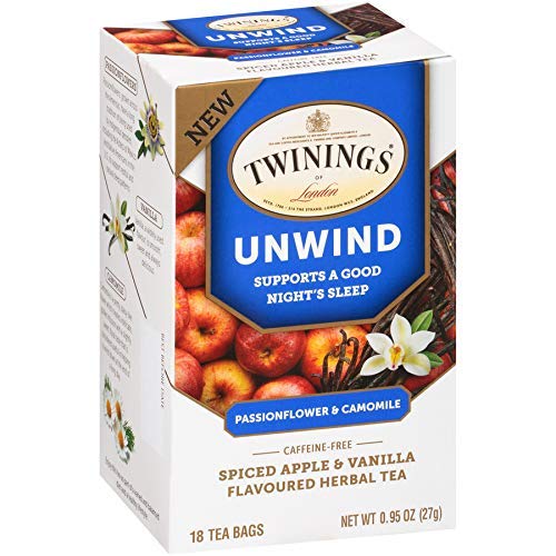 Twinings Of London Daily Wellness Tea, Unwind Sleep Supporting P