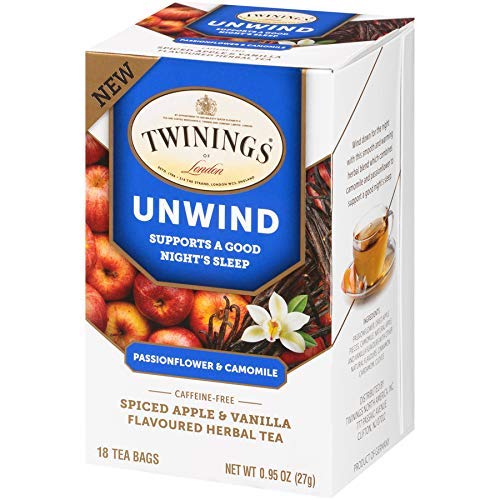 Twinings Of London Daily Wellness Tea, Unwind Sleep Supporting P