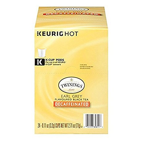 Twinings Of London Decaffeinated Earl Grey Tea K-Cups For Keurig