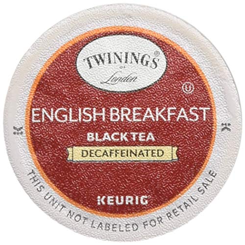 Twinings Of London Decaffeinated English Breakfast Tea K-Cups Fo