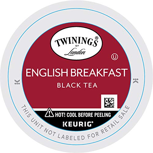 Twinings of London English Breakfast Tea K-Cups for Keurig, 24 C...