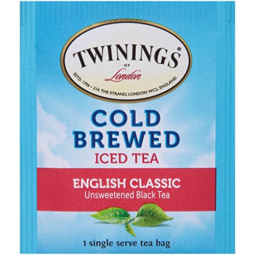 Twinings Of London English Classic Cold Brewed Iced Tea Bags, 20