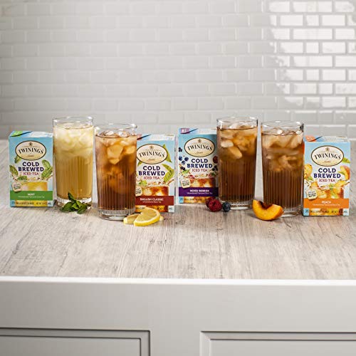 Twinings Of London English Classic Cold Brewed Iced Tea Bags, 20