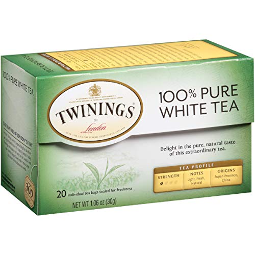 Twinings Of London Fujian Chinese Pure White Tea, 20-Count Tea B