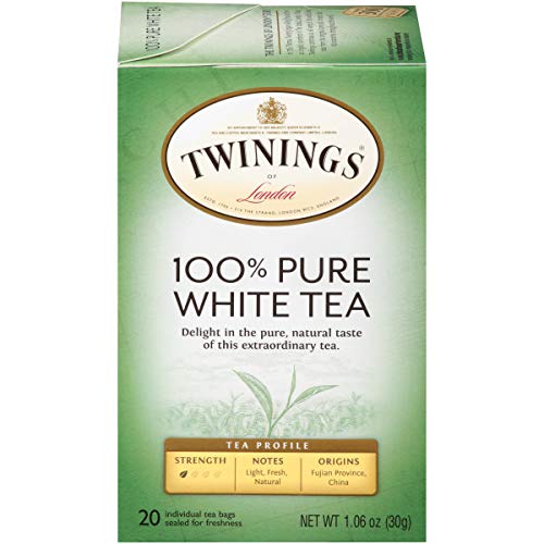 Twinings Of London Fujian Chinese Pure White Tea, 20-Count Tea B