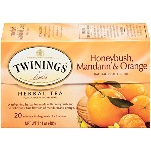 Twinings Of London Honeybush, Mandarin, And Orange Herbal Tea Ba