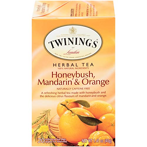 Twinings Of London Honeybush, Mandarin, And Orange Herbal Tea Ba