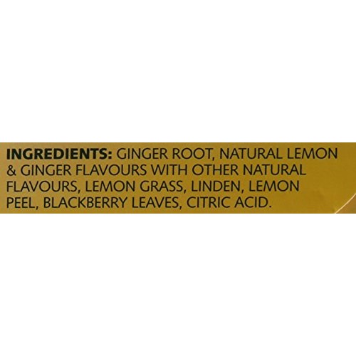 Twinings Of London Lemon &Amp; Ginger Herbal Tea Bags, 25 Count