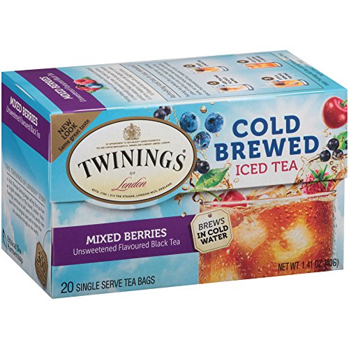 Twinings Of London Mixed Berries Cold Brewed Iced Tea Bags, 20 C