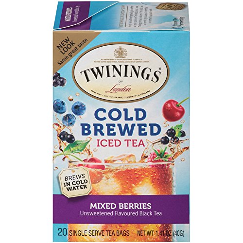 Twinings Of London Mixed Berries Cold Brewed Iced Tea Bags, 20 C