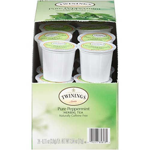 Twinings Of London Pure Peppermint Tea K-Cups For Keurig, 24 Count