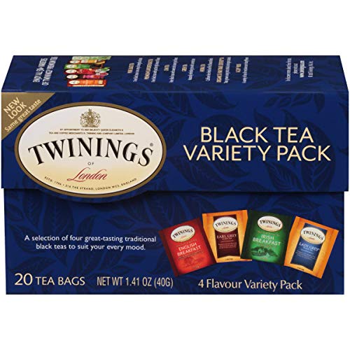 Twinings Of London Classics Black Tea Variety Pack, 20 Count Pa