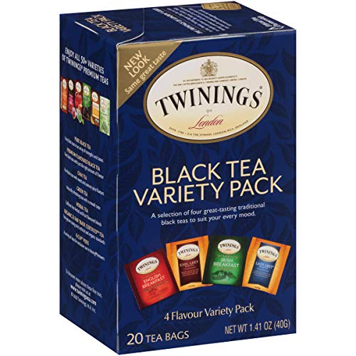Twinings Of London Classics Black Tea Variety Pack, 20 Count Pa