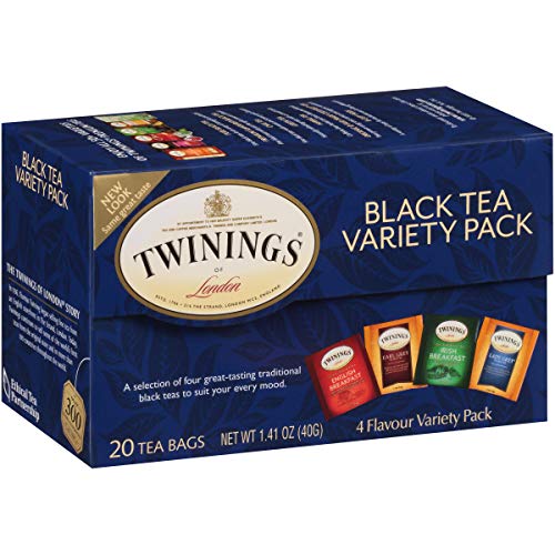 Twinings Of London Classics Black Tea Variety Pack, 20 Count Pa