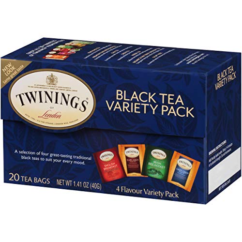 Twinings Of London Classics Black Tea Variety Pack, 20 Count Pa
