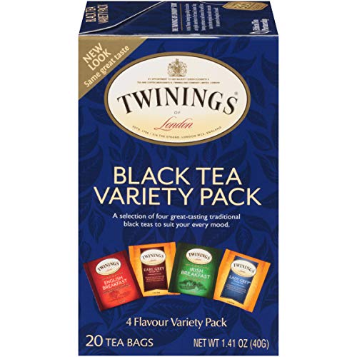 Twinings Of London Classics Black Tea Variety Pack, 20 Count Pa