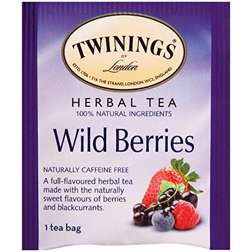 Twinings Of London Wild Berries Herbal Tea, 20 Count Pack Of 6