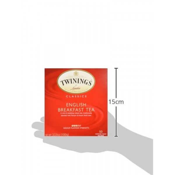 Twinings Tea Irish Breakfast Tea, Decaf, 20 Ct