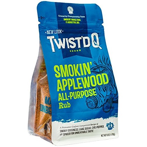 Twistd Q Smokin Applewood All-Purpose Rub - American Royal - S