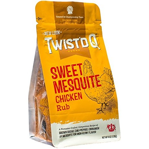 Twistd Q - Sweet Mesquite Chicken Rub - American Royal - Cavema