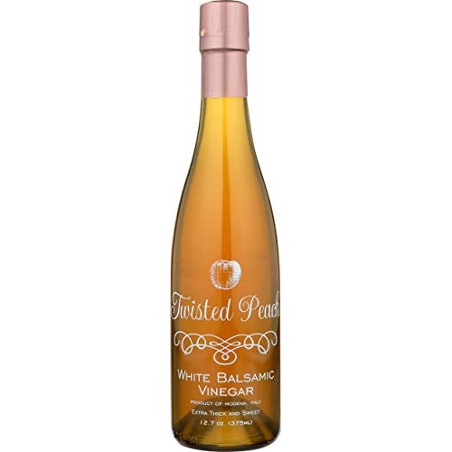 Twisted Olive Imports, Vinegar Balsamic Peach Infused, 12.7 Ounce