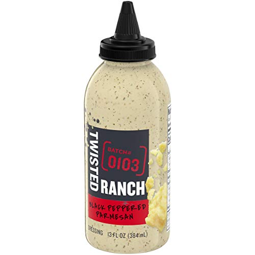 Twisted Ranch Black Peppered Parmesan Ranch Dressing &Amp; Dip 13 O