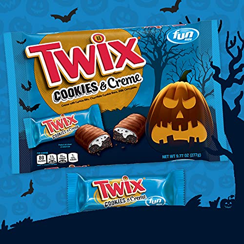 Twix Fun Size Cookies &Amp; Creme Bars, 9.77 Oz