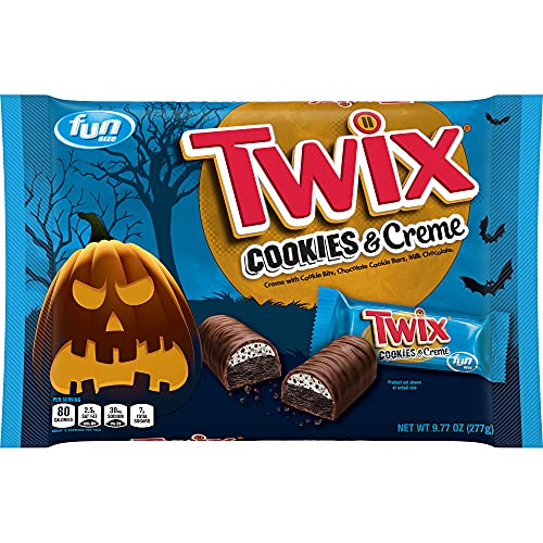 Twix Fun Size Cookies &Amp; Creme Bars, 9.77 Oz