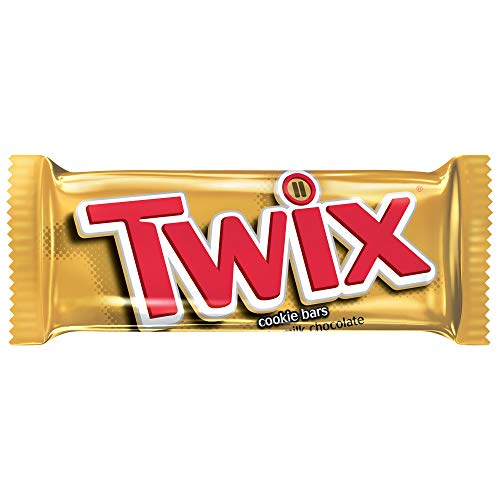 Twix Caramel Chocolate Cookie Candy Bar Singles, 1.79-Ounce Bar