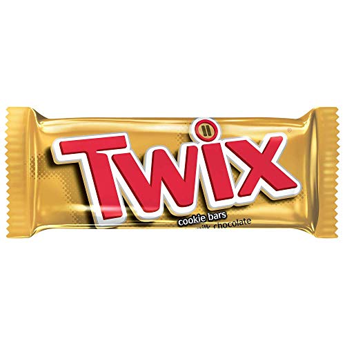 Twix Full Size Caramel Chocolate Cookie Candy Bar, 1.79 Oz, 36-C