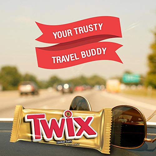 Twix Full Size Caramel Chocolate Cookie Candy Bar, 1.79 Oz, 36-C