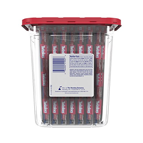 Twizzlers Licorice Candy,Strawberry, 105 Count