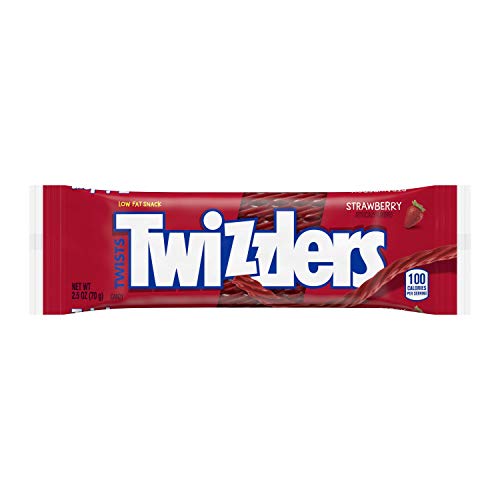 Twizzlers Twists Strawberry Flavored Chewy Candy, Easter, 2.5 Oz