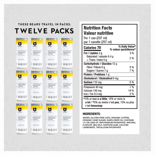 Two Bears Iced Coffee Beverages - Salted Caramel Nitro Cold Brew...