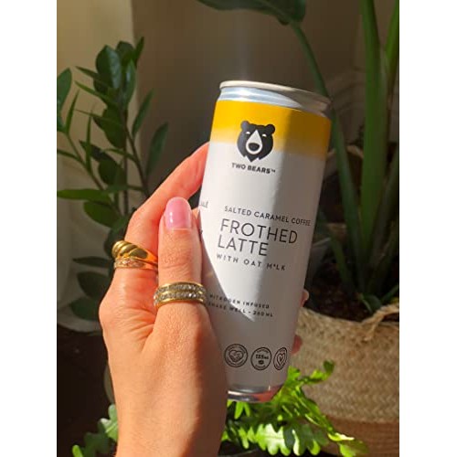 Two Bears Iced Coffee Beverages - Salted Caramel Nitro Cold Brew...