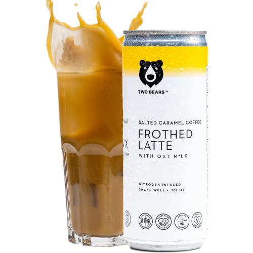 Two Bears Iced Coffee Beverages - Salted Caramel Nitro Cold Brew...