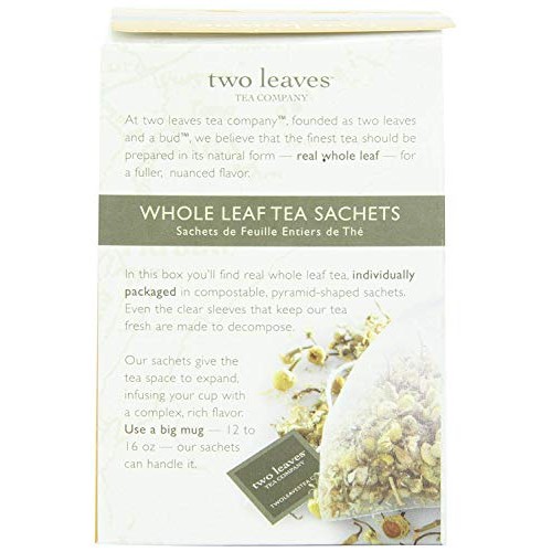 Two Leaves And A Bud Organic Chamomile Herbal Tea Bags, Naturall