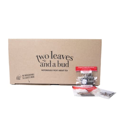 Two Leaves and a Bud Organic English Breakfast Tea Bags, Whole L...