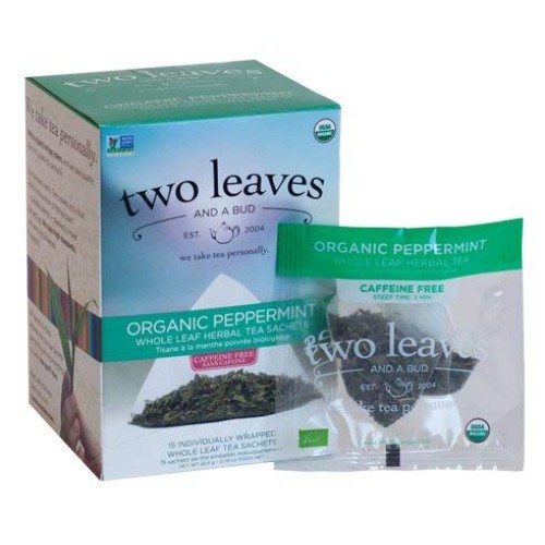 Two Leaves And A Bud Peppermint Tea 30 Count Pack Of 2