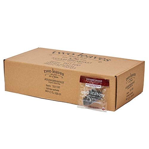 Two Leaves And A Bud Organic Assam Breakfast Tea Bags, Whole Lea
