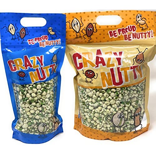 Crazy Nuttys Wasabi Peas - 12 Ounces